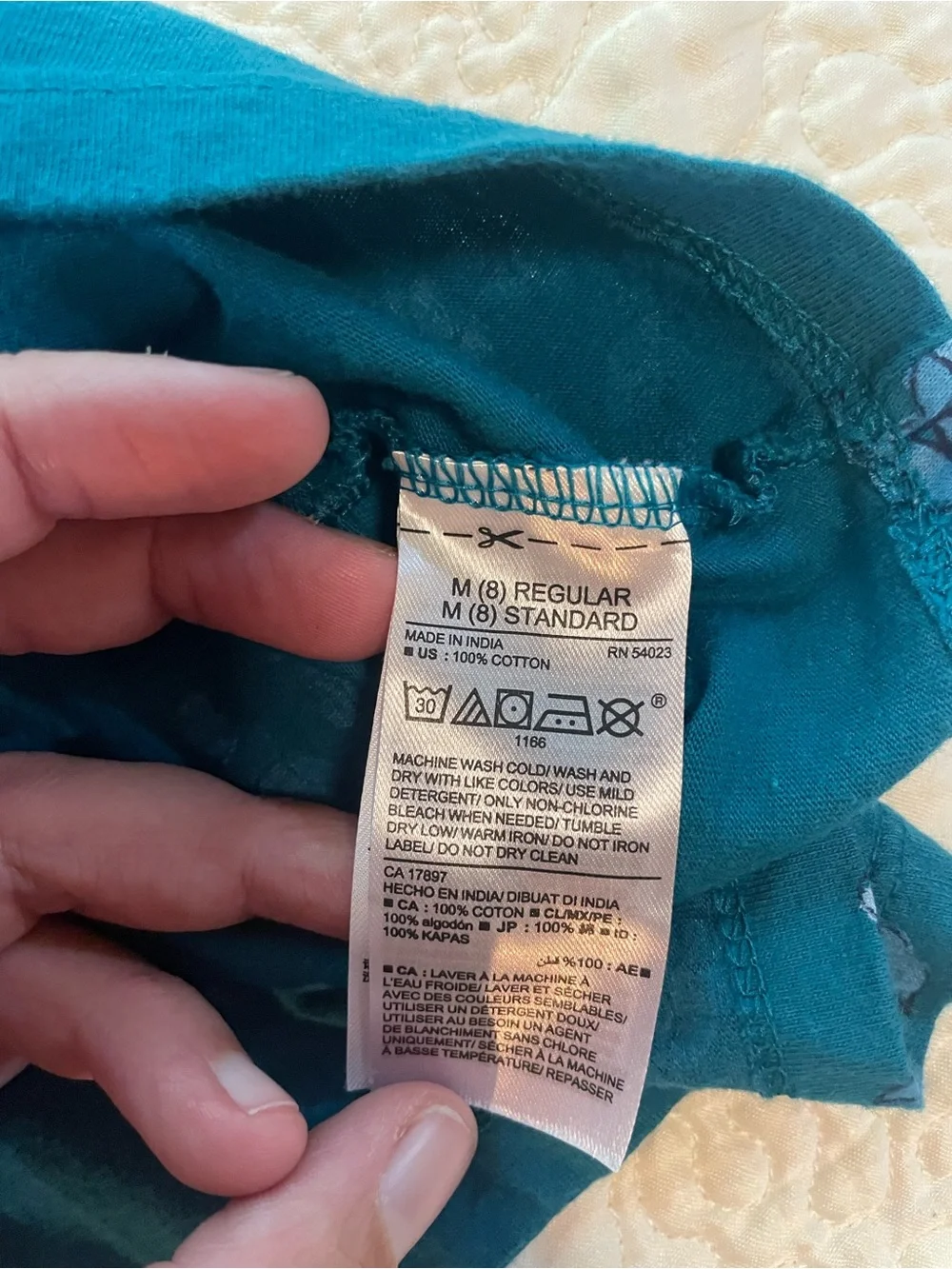 Old Navy Teal Floral Knit Dress